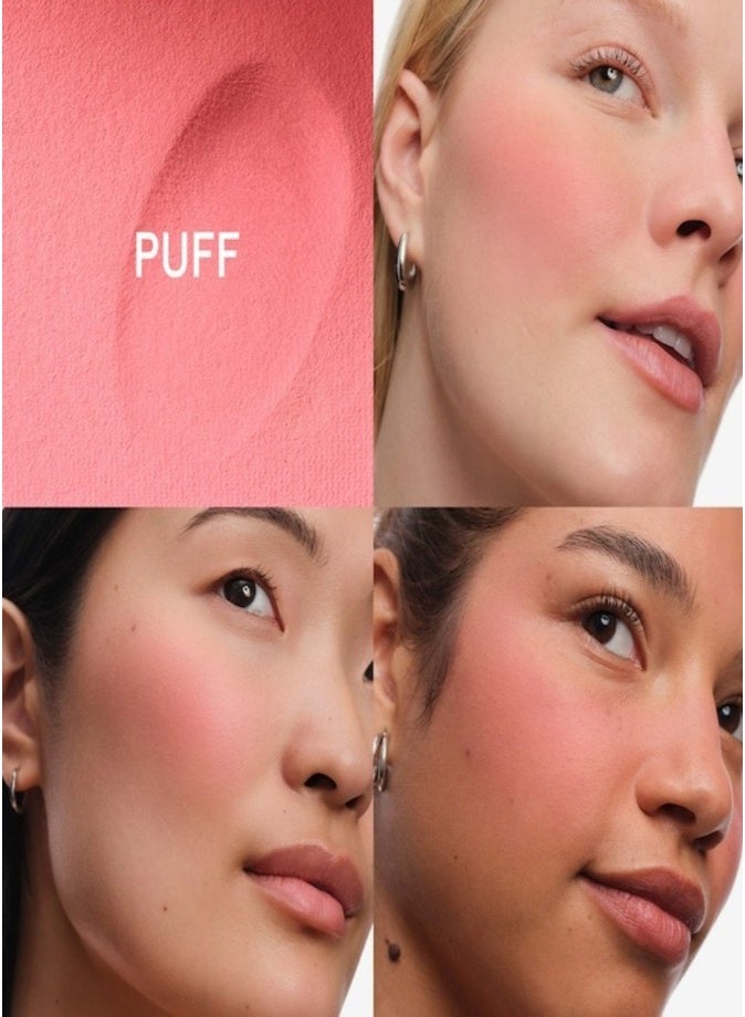 Glossier Cloud Paint Plush Blush 6g – Puff - light pink Creamy Gel Blush with Soft-Focus Finish - Image 2